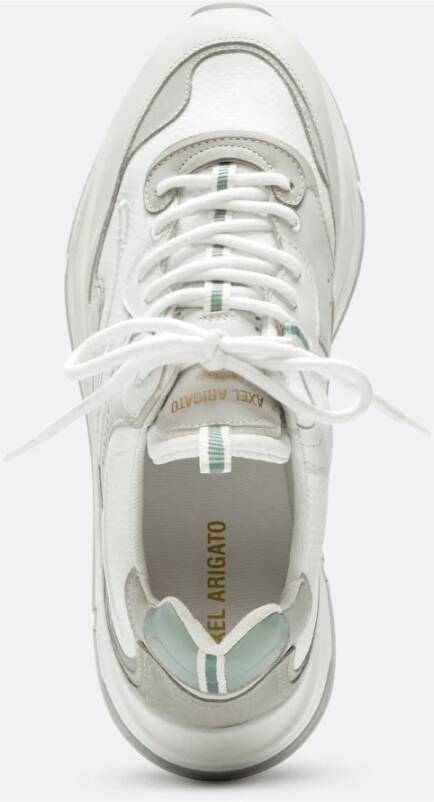 Axel Arigato Vintage-geïnspireerde Leren Sneaker White Heren