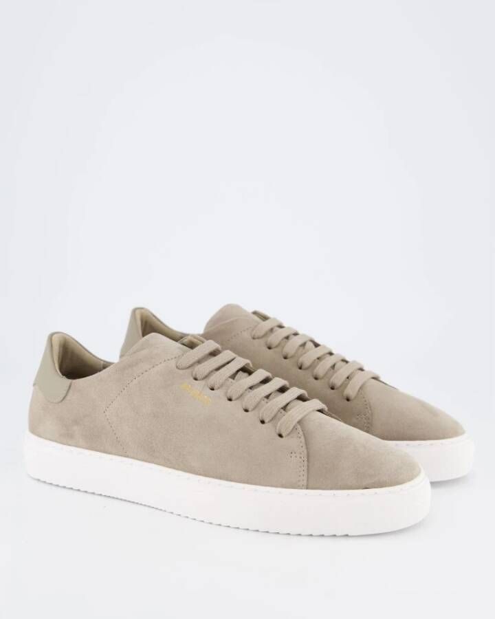 Axel Arigato Schoon Suède Sneaker Beige Heren