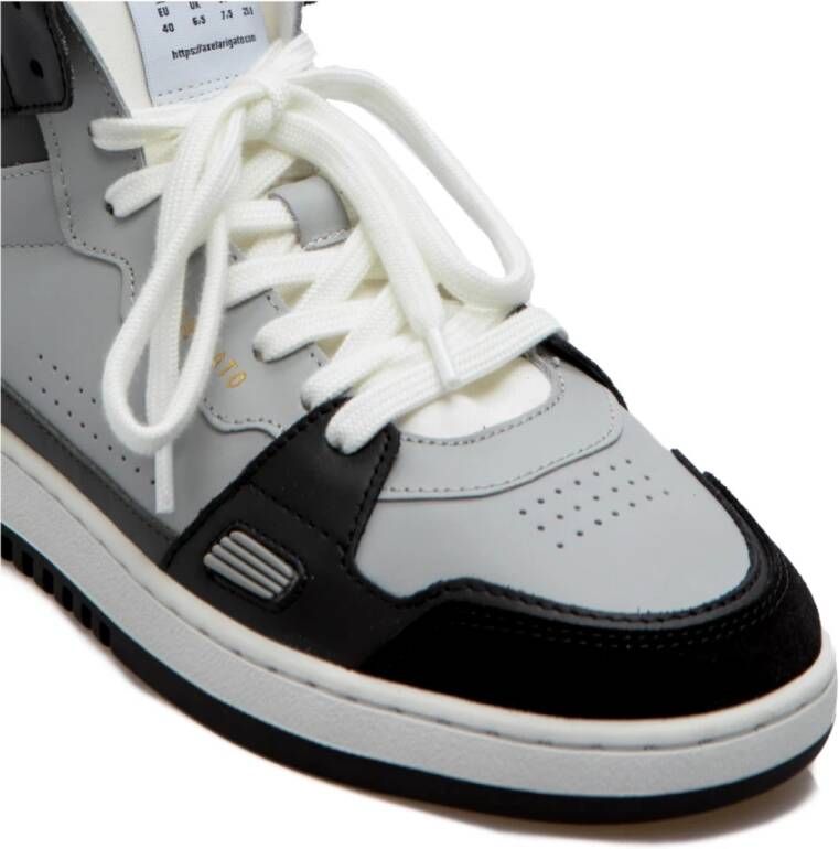 Axel Arigato Grijze en Zwarte High-Top Dice Sneakers Grijs Heren