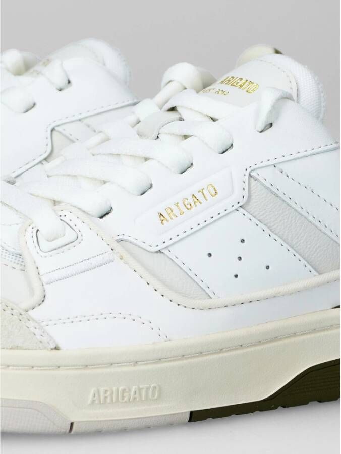 Axel Arigato Sneakers in Wit Groen Klei White Heren