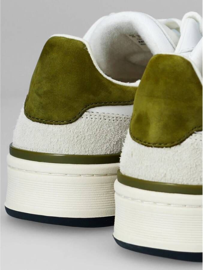 Axel Arigato Sneakers in Wit Groen Klei White Heren