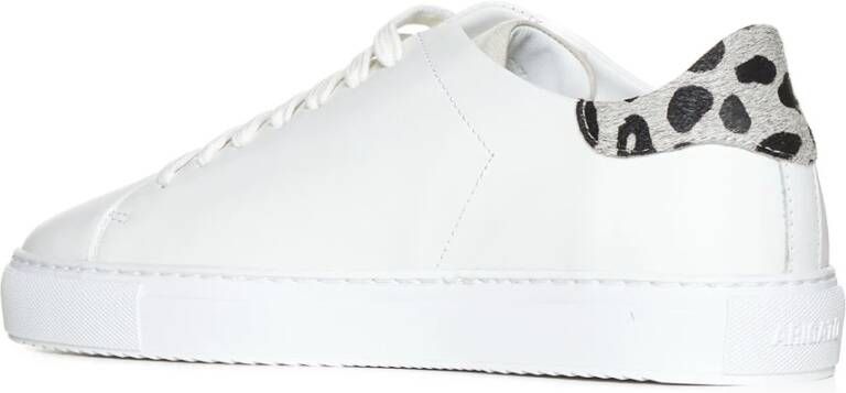 Axel Arigato Sneakers met Kalfshaar Logo Print White Dames