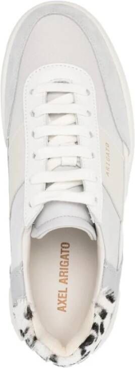 Axel Arigato Vintage Grijze Leren Sneakers Gray Dames