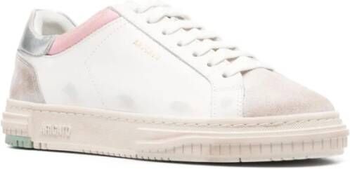 Axel Arigato Zilver Roze Distressed Sneakers Wit Dames