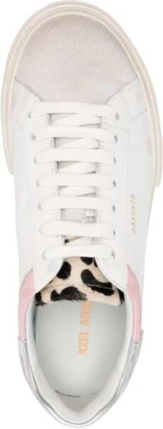 Axel Arigato Zilver Roze Distressed Sneakers Wit Dames