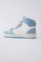 Axel Arigato Wit Stoffig Blauwe High-Top Sneakers White Dames - Thumbnail 7