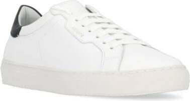 Axel Arigato Witte Leren Sneakers met Gouden Logo Wit Heren