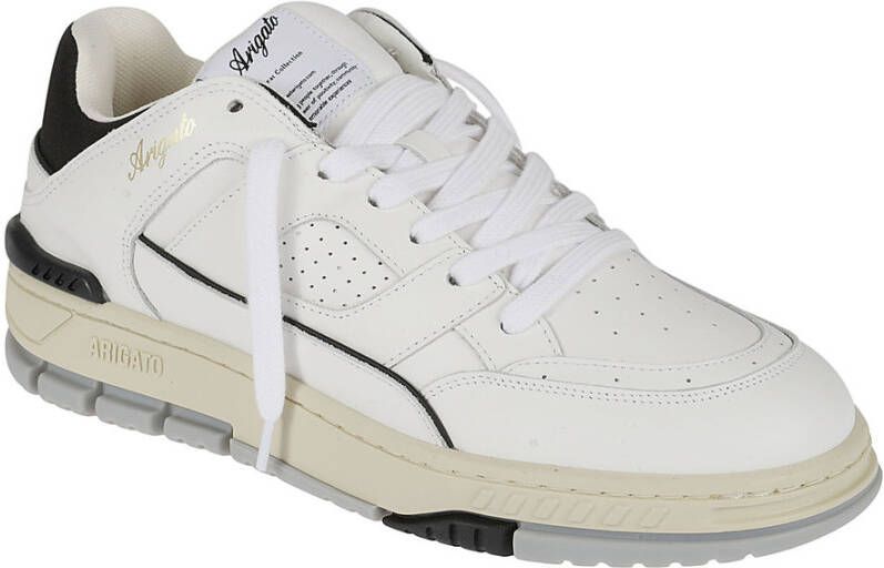 Axel Arigato Logo Low-Top Sneakers Wit Heren