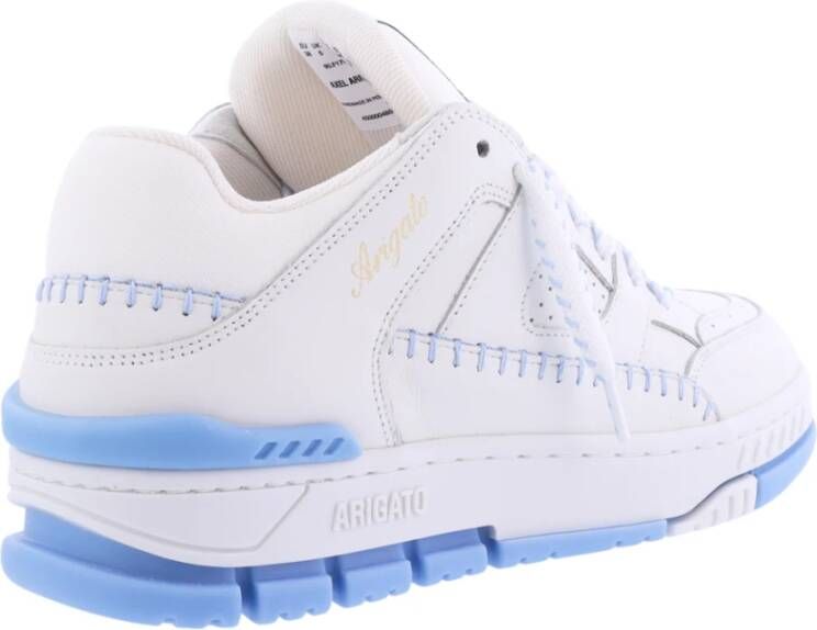 Axel Arigato Stitch Sneaker Wit Blauw Lage Top White Dames