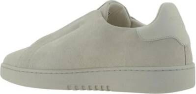 Axel Arigato Suède instap sneakers met platte zool White Heren