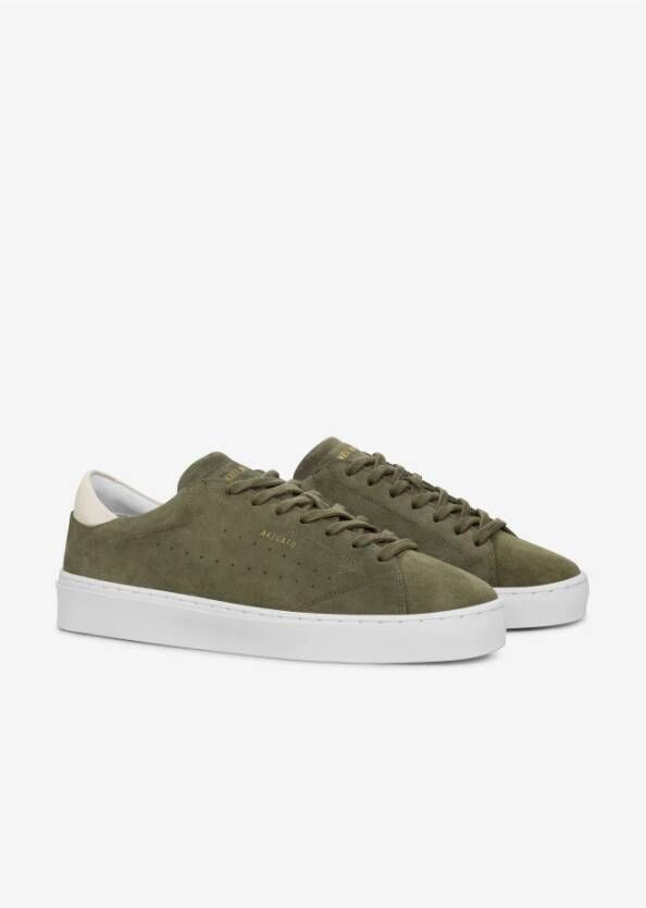 Axel Arigato Suede Sneaker Green Heren