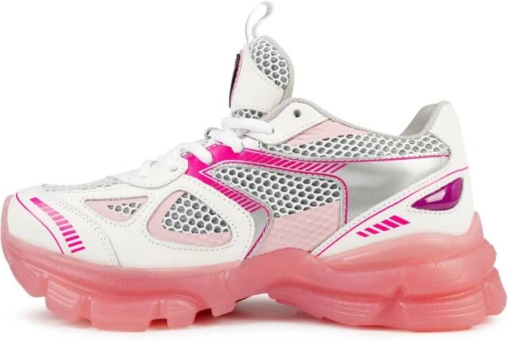 Axel Arigato Wit Roze Marathon Runner Sneakers White Dames