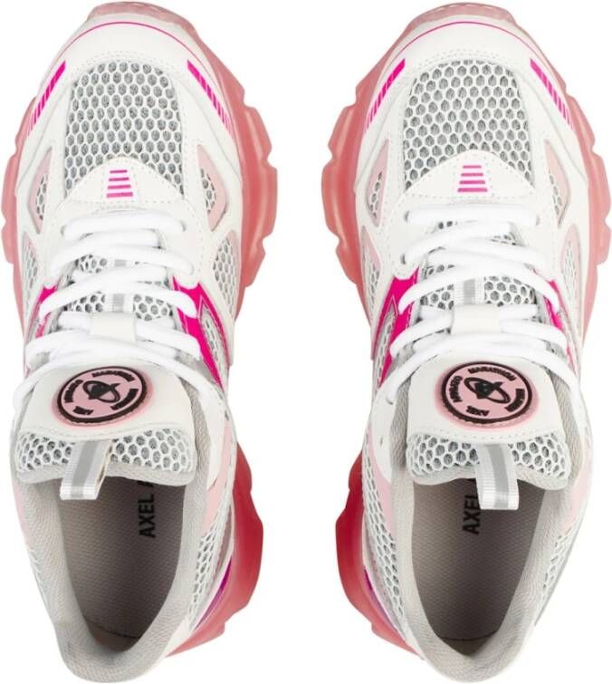 Axel Arigato Wit Roze Marathon Runner Sneakers White Dames