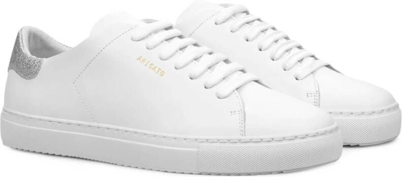 Axel Arigato Witte Glitter Sneakers Clean 90 White Dames