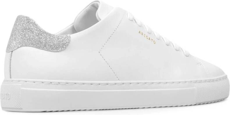 Axel Arigato Witte Glitter Sneakers Clean 90 White Dames