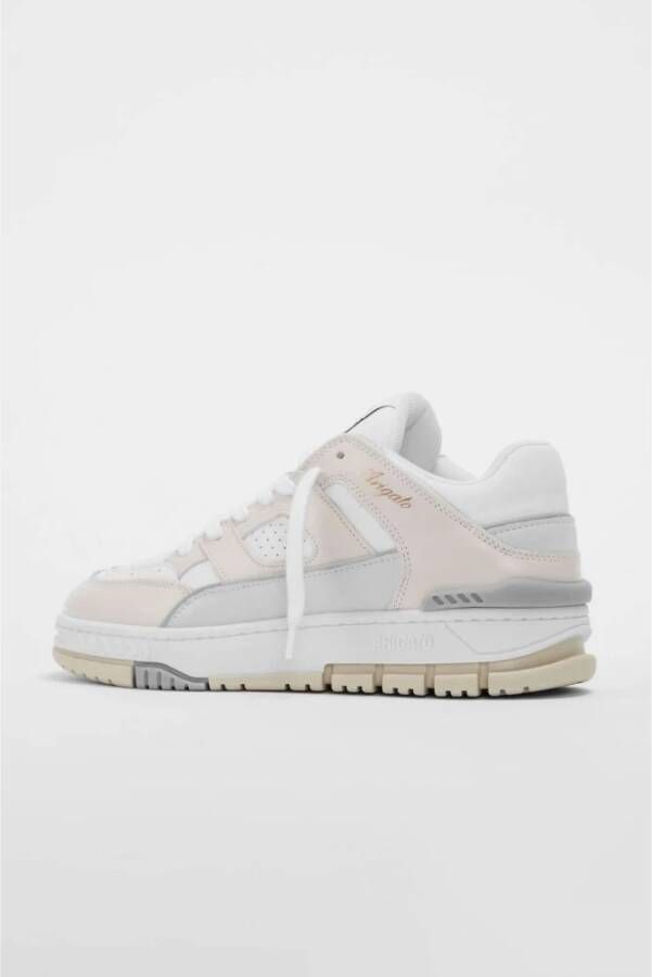 Axel Arigato Witte Leren Area Lo Sneakers White Heren