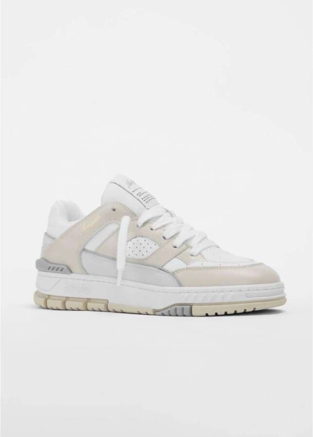 Axel Arigato Witte Leren Area Lo Sneakers White Heren