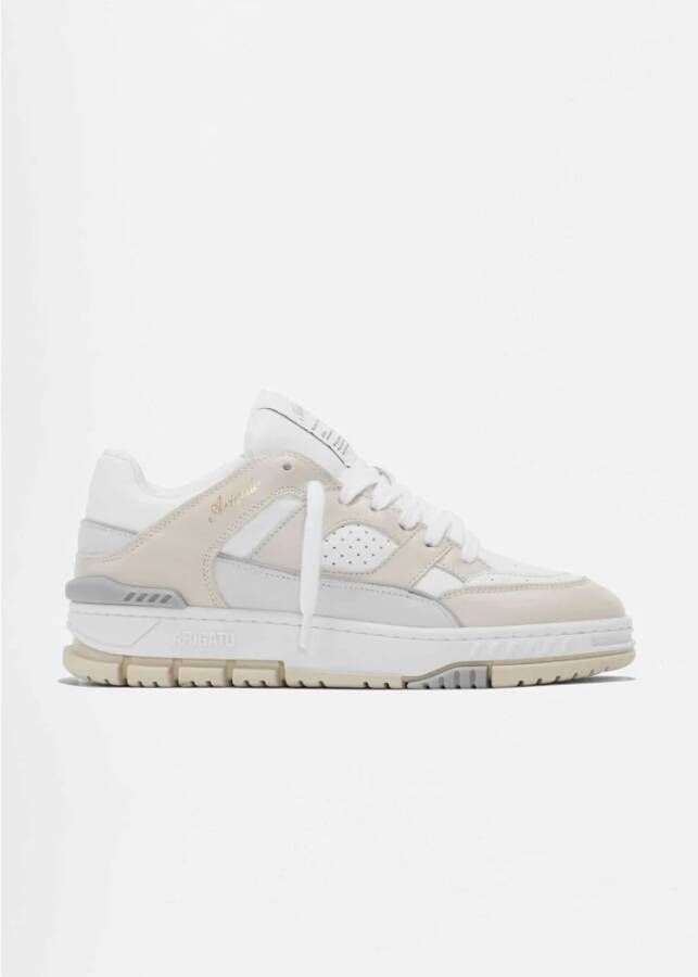 Axel Arigato Witte Leren Area Lo Sneakers White Heren