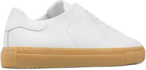 Axel Arigato Witte leren sneaker met logoprint White Heren