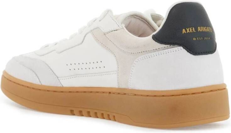 Axel Arigato Witte Leren Sneakers met Dice T-Teen White Dames