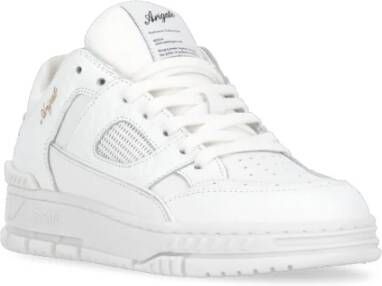 Axel Arigato Witte Leren Sneakers met Logodetail White Dames