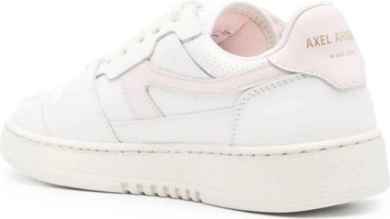 Axel Arigato Witte Roze Gestreepte Sneakers White Dames