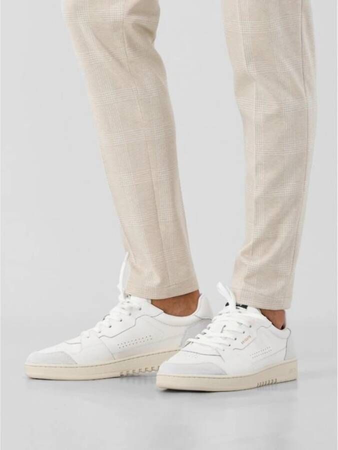 Axel Arigato Witte Sneaker met Suède Details White Heren