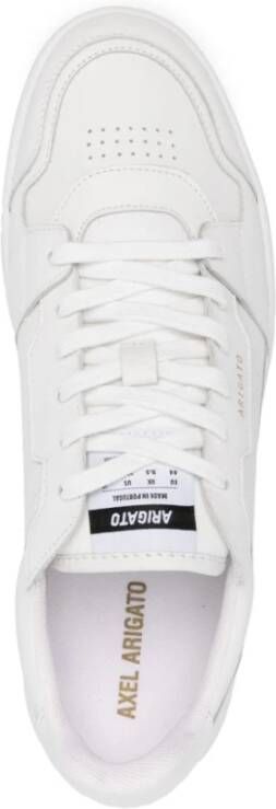 Axel Arigato Witte Sneakers Logo Print Geperforeerd White Heren