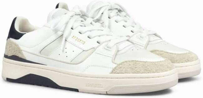 Axel Arigato Witte Sneakers met Blauwe Inzetstukken White Heren