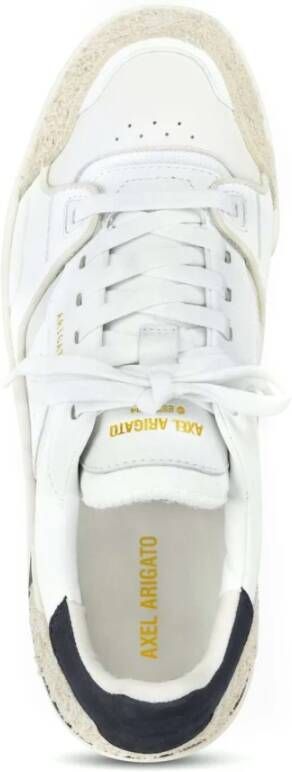 Axel Arigato Witte Sneakers met Blauwe Inzetstukken White Heren