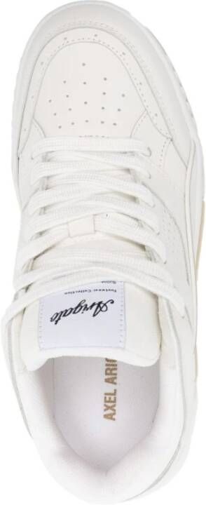 Axel Arigato Witte Sneakers met Geperforeerd Detail White Dames