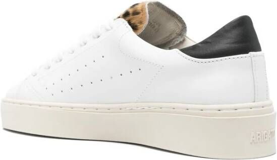 Axel Arigato Witte Veterschoenen met Contrasterende Hiel White Dames