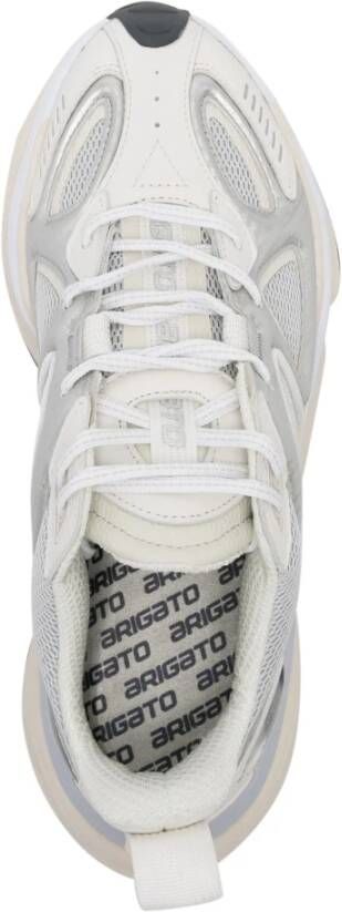 Axel Arigato Zilveren Satelliet Runner Sneakers Gray Heren