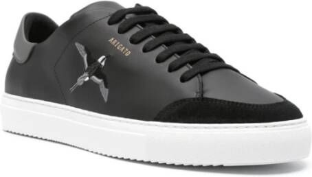 Axel Arigato Zwarte Donkergrijze Sneakers Clean 90 Black Heren