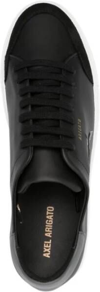 Axel Arigato Zwarte Donkergrijze Sneakers Clean 90 Black Heren