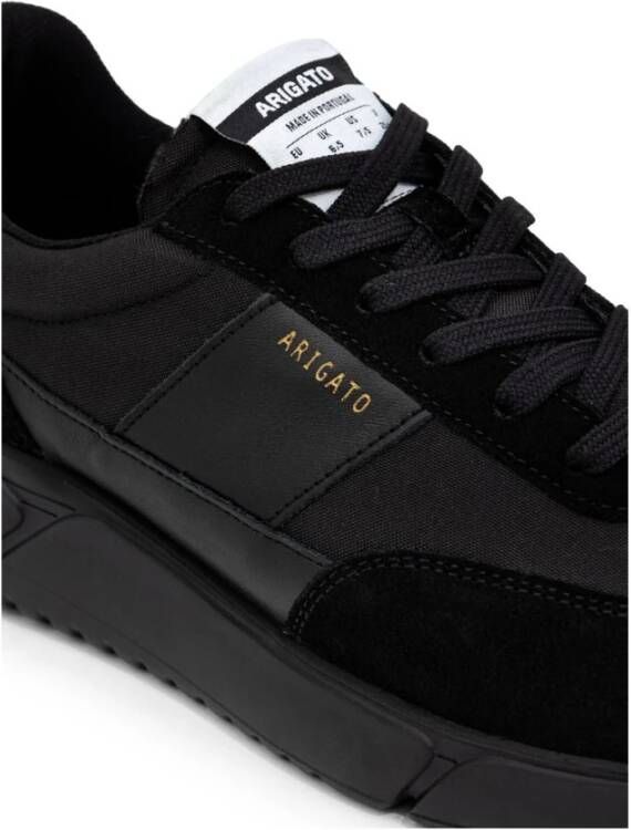 Axel Arigato Zwarte Leren Sneaker Black Heren