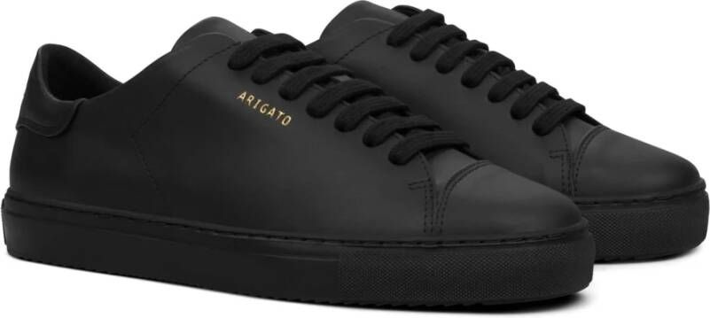 Axel Arigato Zwarte platte schoenen Stijlvol model Black Heren