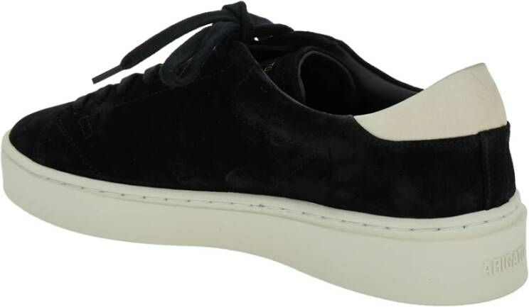 Axel Arigato Zwarte Suède Court Sneakers Black Heren