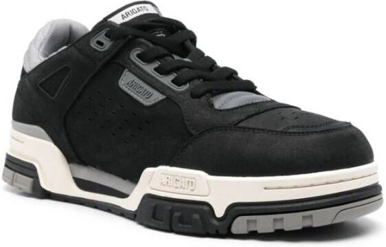 Axel Arigato Zwarte Suède Veterschoen Sneaker Black Heren