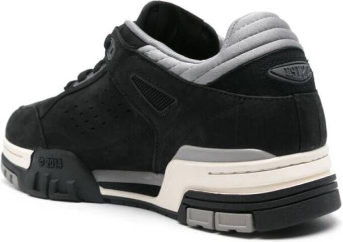 Axel Arigato Zwarte Suède Veterschoen Sneaker Black Heren