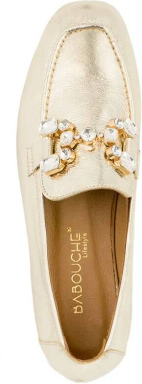 Babouche Alina Loafers Yellow Dames