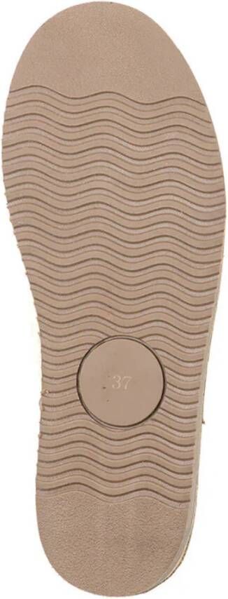 Babouche Angel-2 Stijlvolle Enkellaarzen Beige Dames