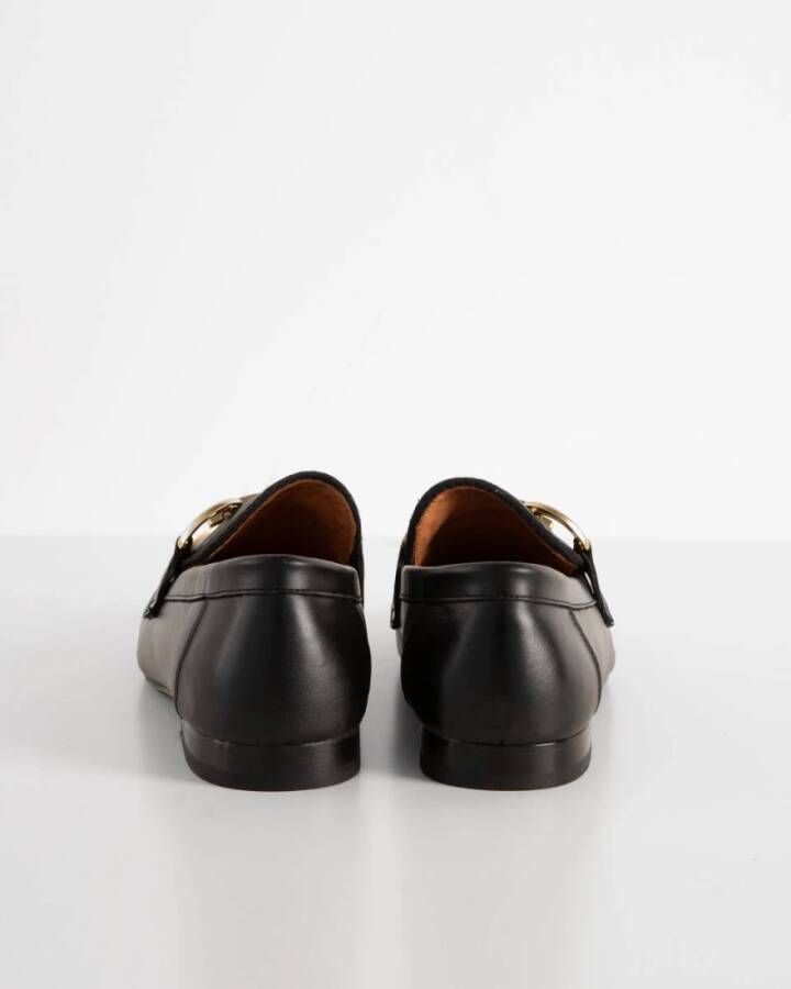 Babouche Loafers 5632-1 Black Dames