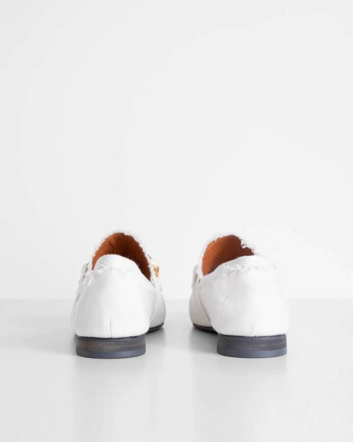 Babouche Moderne Loafers White Dames