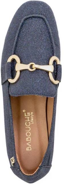 Babouche Loafers G-Cher-27 Blue Dames