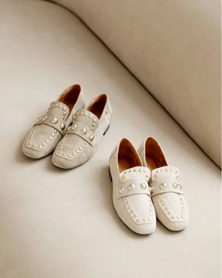 Babouche Loafers Kick-2 Beige Dames