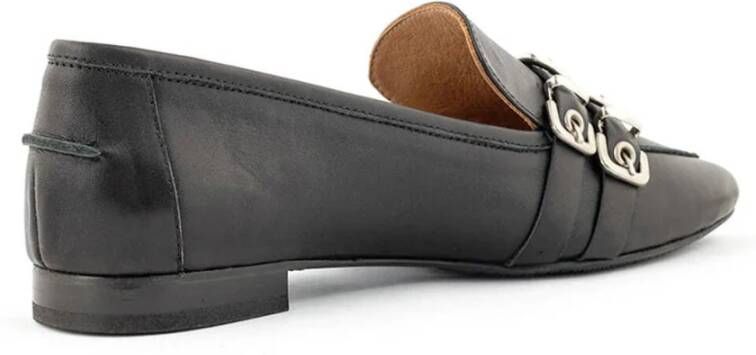 Babouche Loafers Vera-1 Black Dames