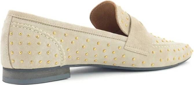 Babouche Stijlvolle Loafers voor Vrouwen Beige Dames