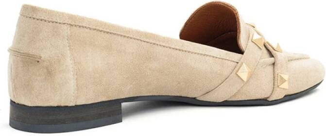 Babouche Stijlvolle Loafers Josie-2 Beige Dames