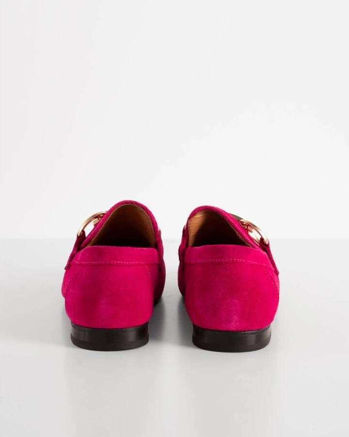 Babouche Stijlvolle Loafers Pink Dames